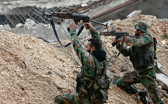 Солдаты сирийской армии


