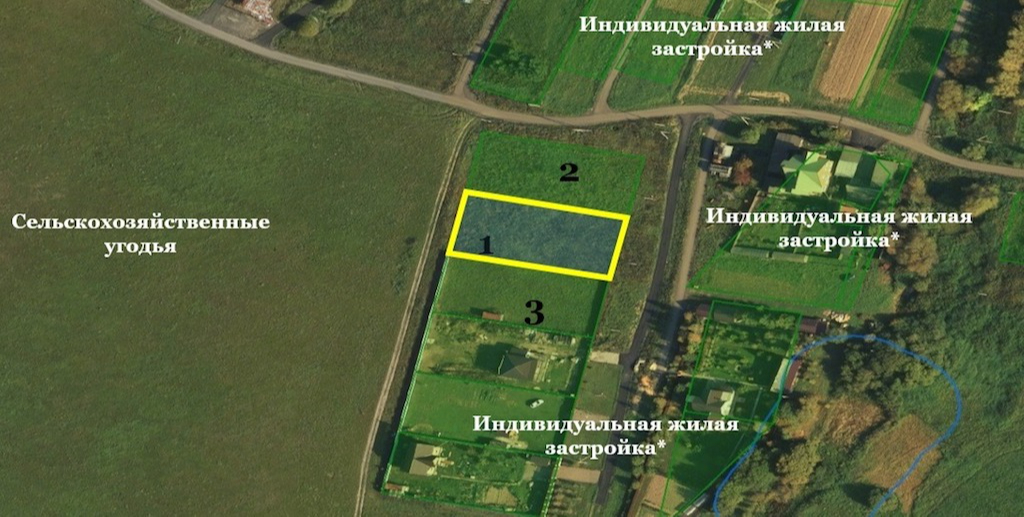 Участок с ценой аренды менее 127 тыс. руб. в год расположен в Москве, в поселке Роговское, деревня Васюнино

