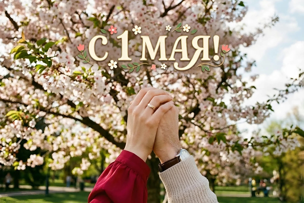 Открытки с 1 Мая: 20 вариантов для поздравления родных и знакомых
