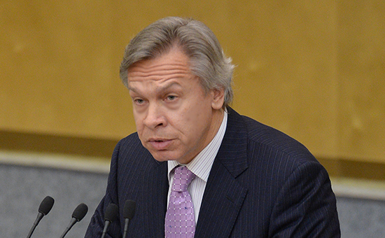 Глава комитета Госдумы РФ по международной политике Алексей Пушков
