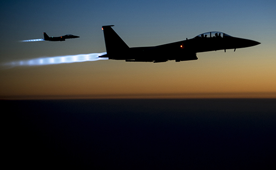 Истребители F15С Eagle. Архивное фото