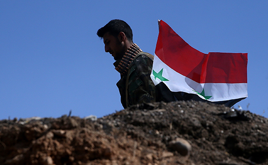 Военнослужаший сирийской армии. Октябрь 2015 года


