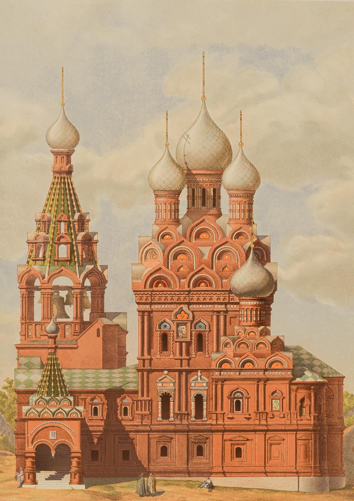 Церковь Троицы в Никитниках (Грузинской иконы Божией Матери). 1898 год
&nbsp;
