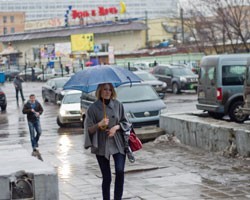 В Северной столице пасмурно, возможны дожди