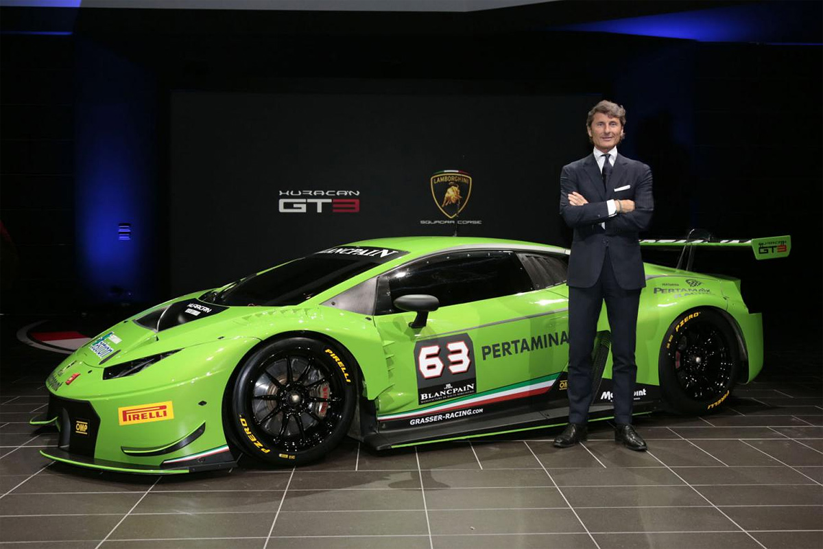 Lamborghini представил гоночный Huracan GT3 :: Autonews