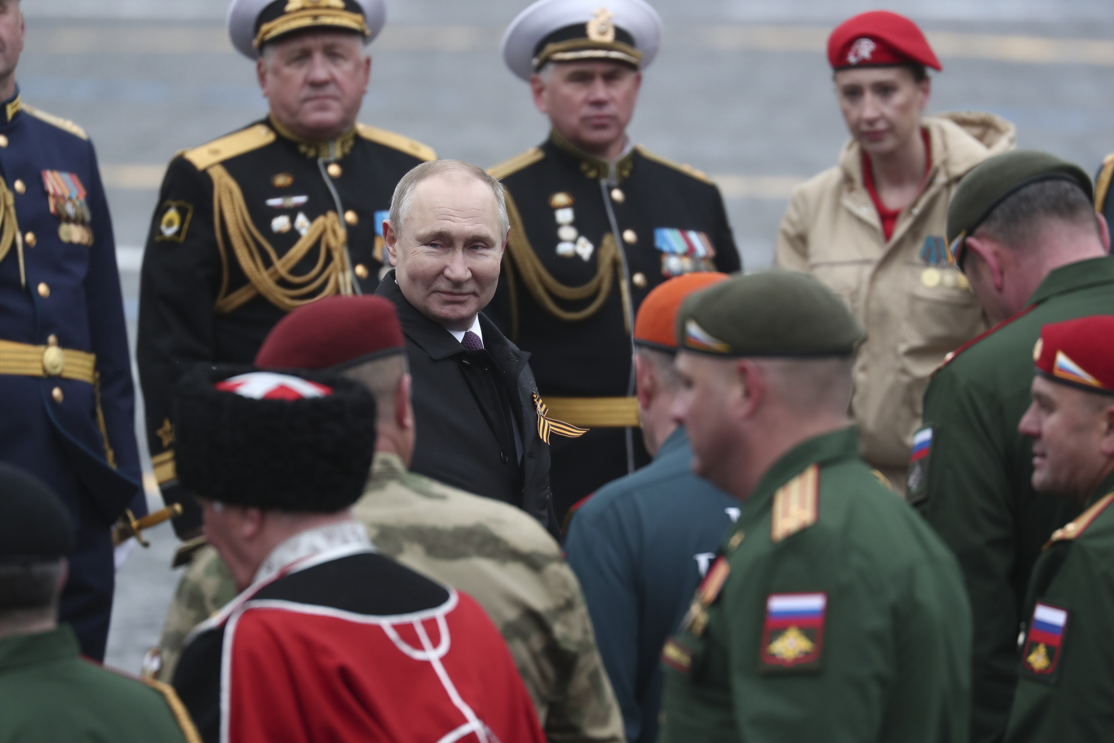 Президент Владимир Путин после парада