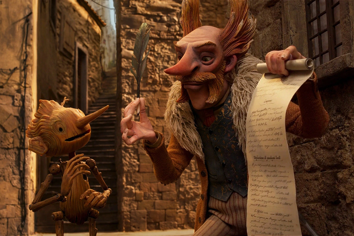 Кадр из мультфильма &laquo;Пиноккио Гильермо дель Торо&raquo;