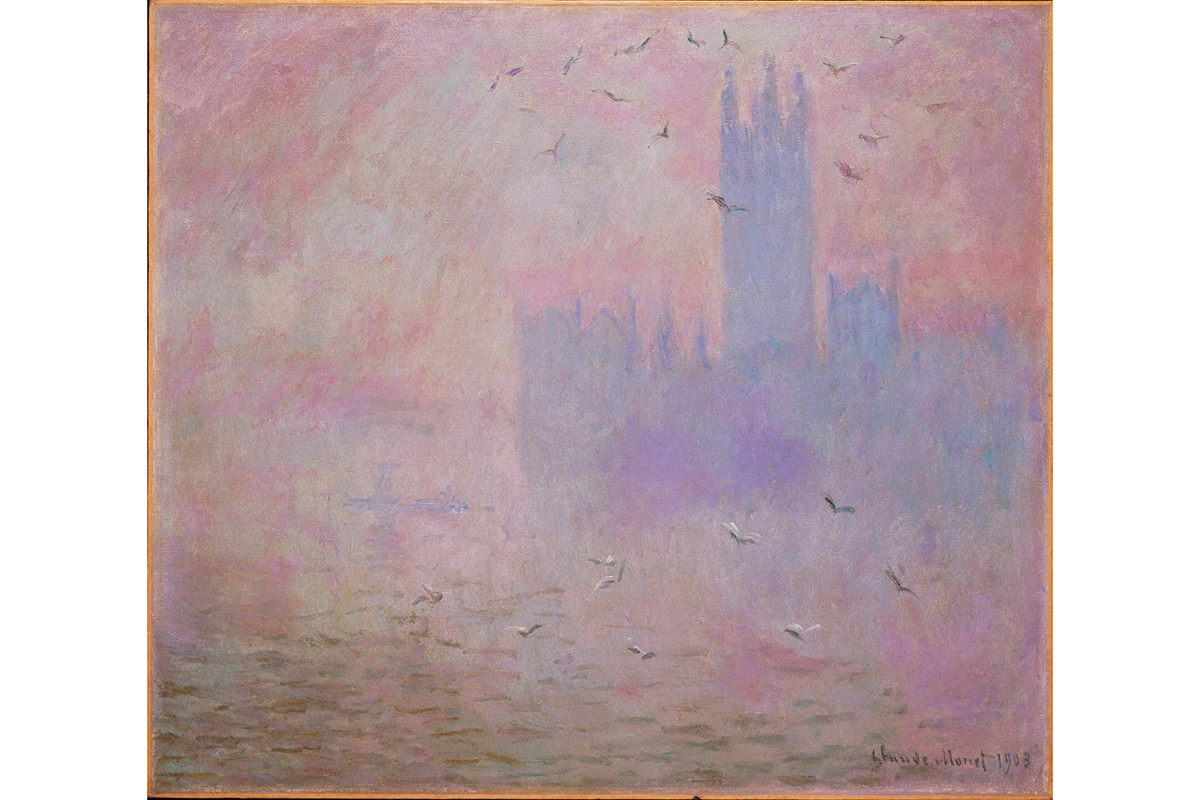 Клод Моне. Парламент, чайки. 1903