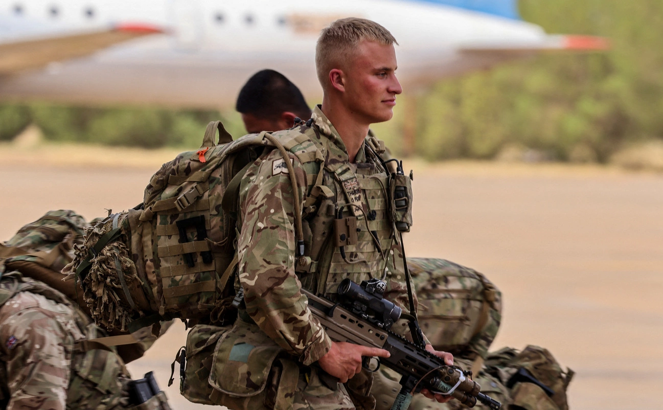 Arron Hoare / UK MOD / Reuters