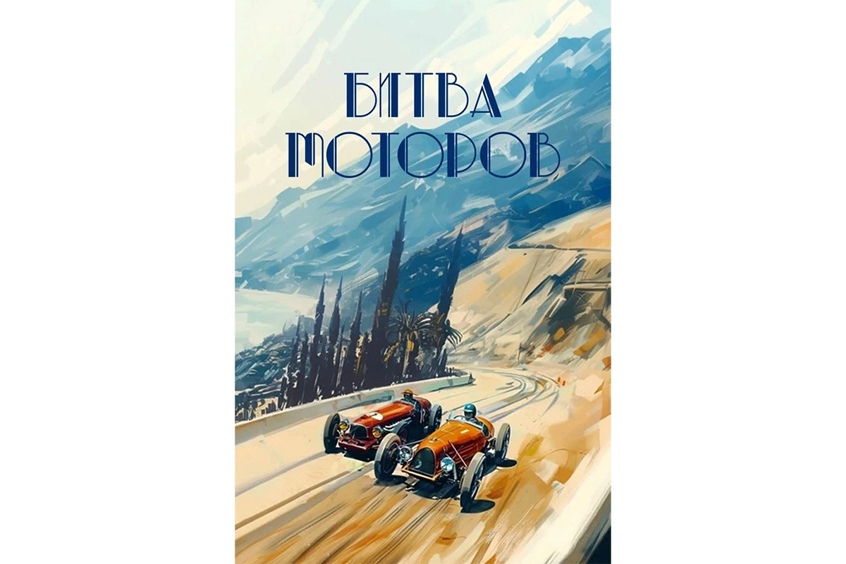 Постер к фильму «Битва моторов»