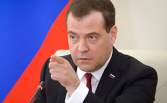 Премьер России Дмитрий Медведев