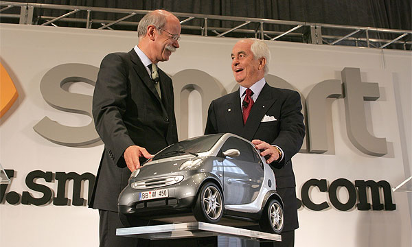 DaimlerChrysler официально подтвердил свои планы продвигать в Америке Smart