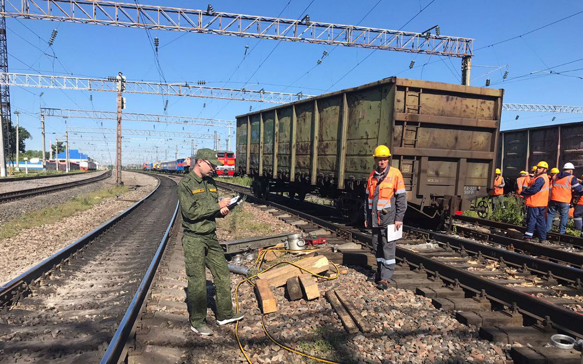 В Красноярском крае сошли с рельсов восемь вагонов  с углем