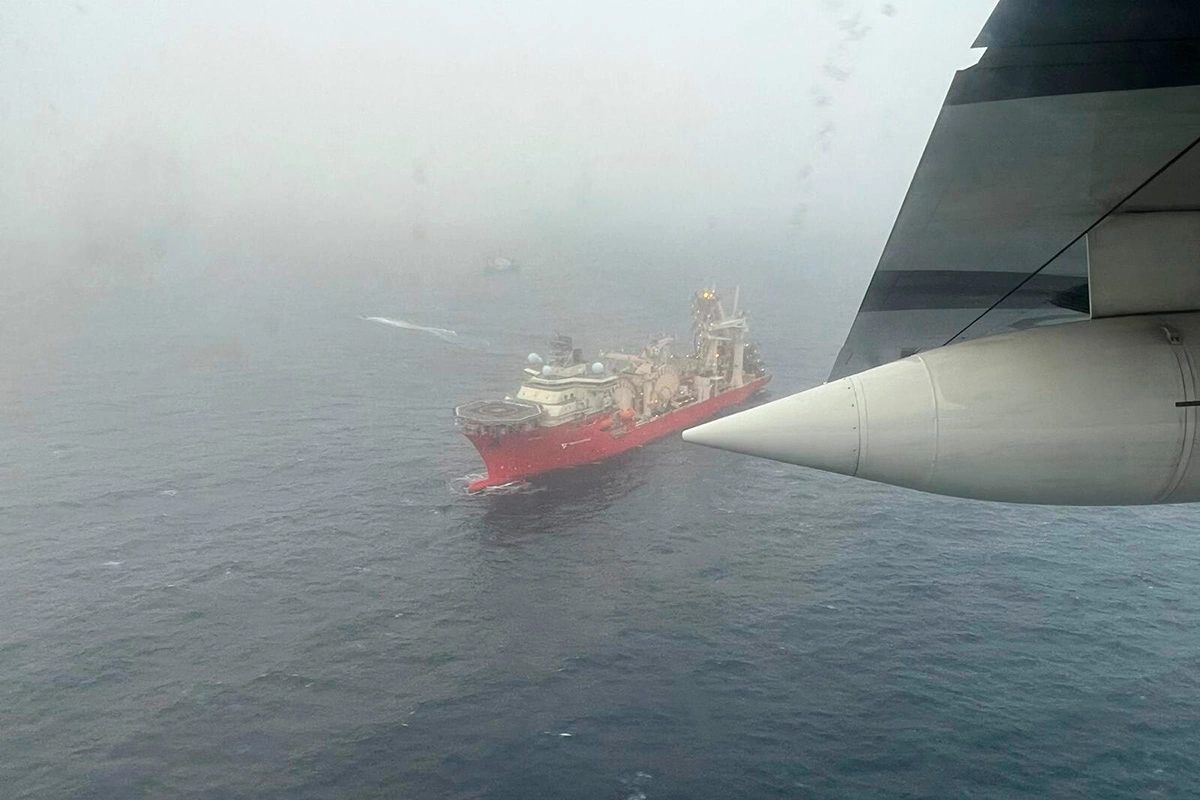 Поиски пропавшего батискафа в Северной Атлантике летом 2023 года