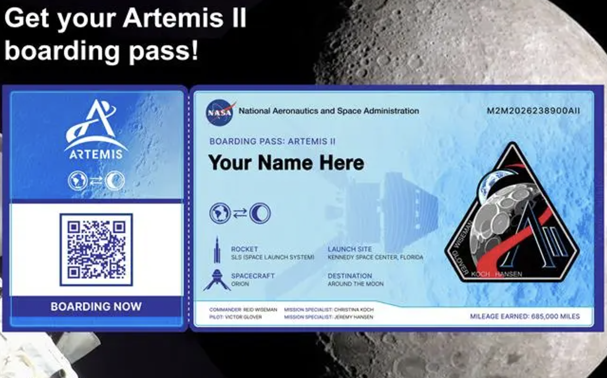 Остался один день, чтобы оформить у NASA посадочный талон на Луну