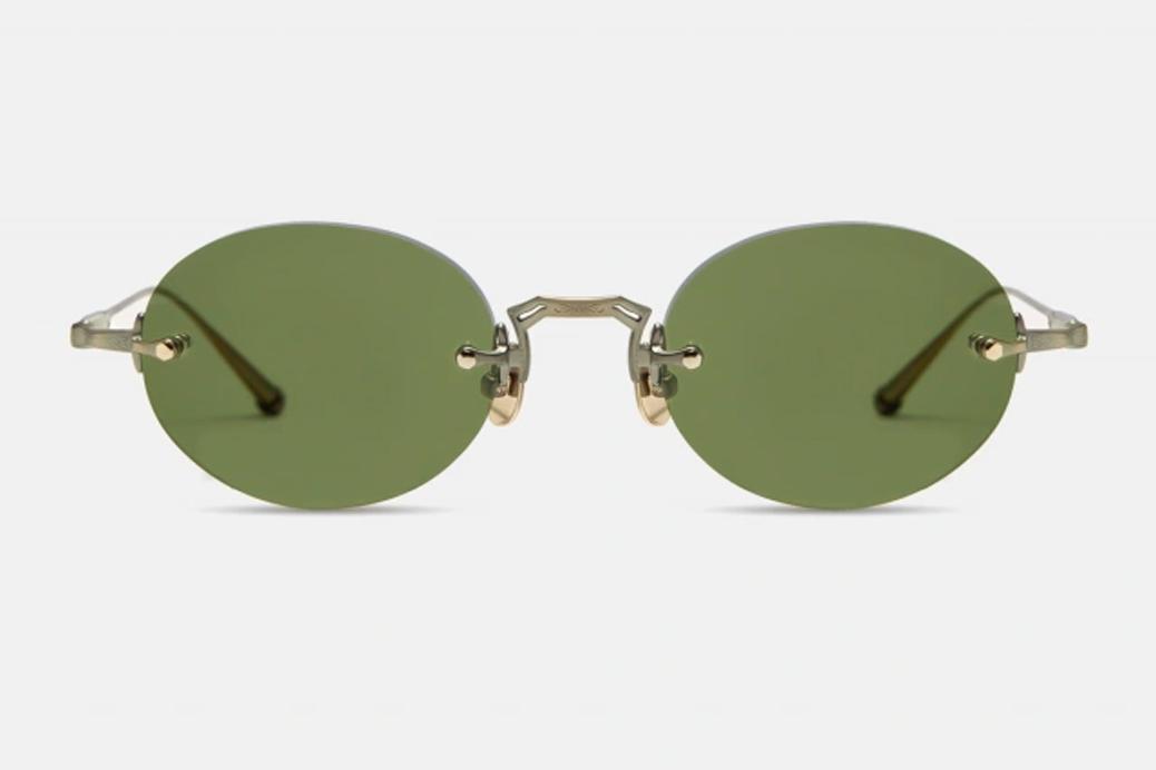Matsuda, модель M5002 ANTIQUE GOLD / SAGE GREEN