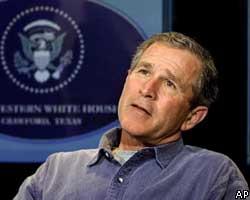 Дж.Буш: Теракты в Израиле целям Вашингтона не помешают