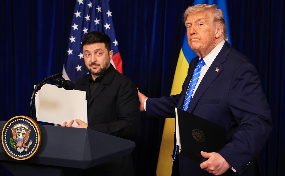 Владимир Зеленский и Дональд Трамп
