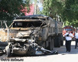 Трое погибли при столкновении грузовиков на петербургской КАД