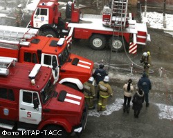 В Петербурге произошел пожар в многоэтажном офисном здании