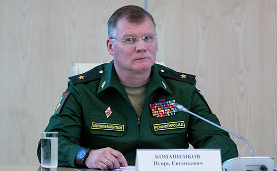 Официальный представитель Минобороны России генерал-майор Игорь Конашенков


