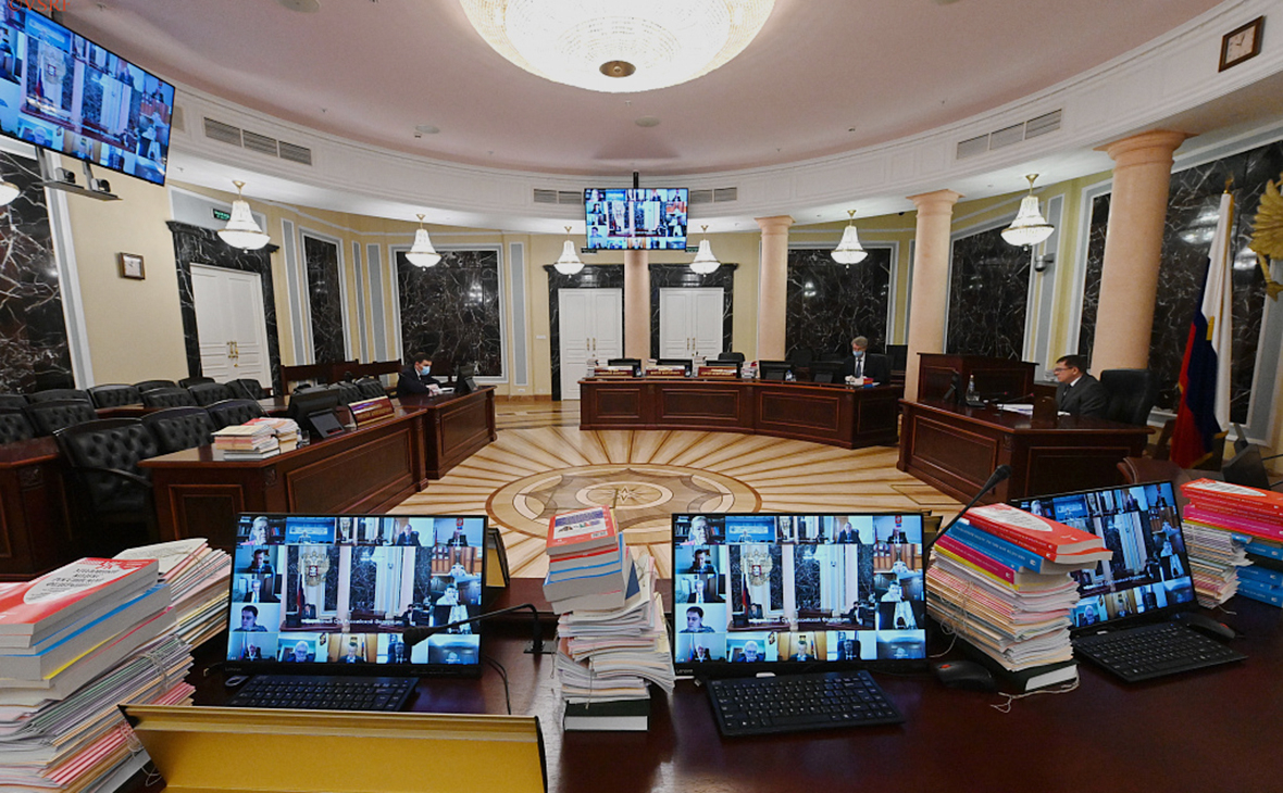 Заседание Пленума Верховного Суда Российской Федерации