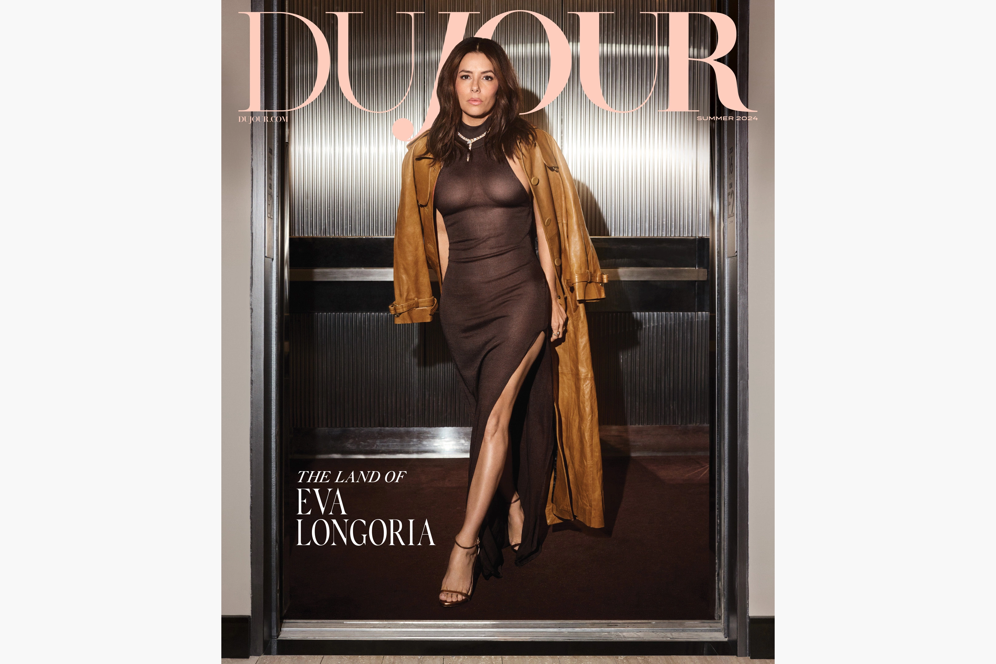 <p>Ева Лонгория на обложке журнала DuJour</p>