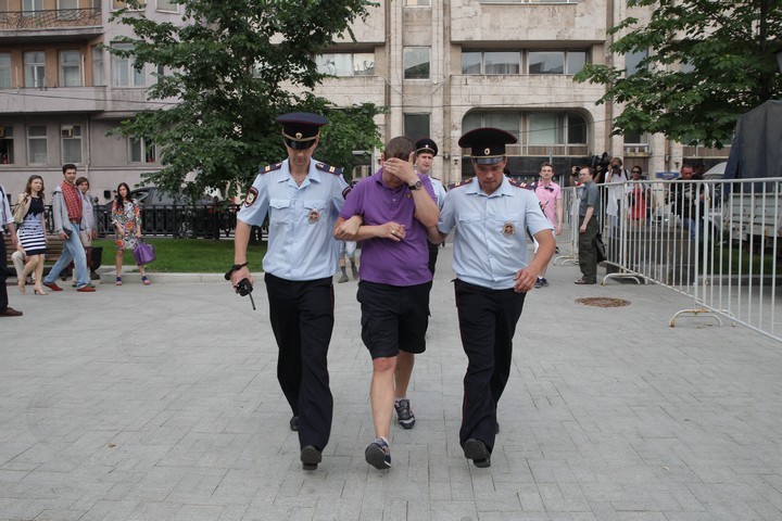 Митинг в честь юбилея М.Ходорковского