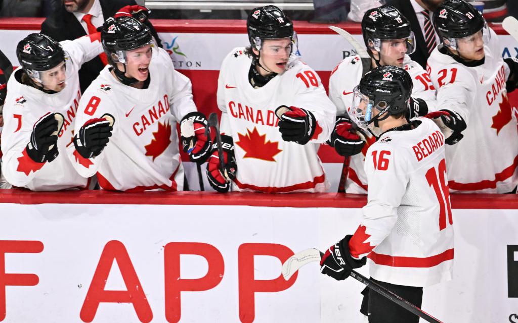 НХЛ назвала звездами дня игроков молодежной сборной Канады