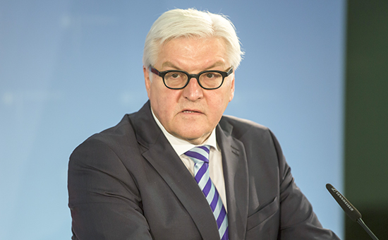 Глава МИД Германии Франк-Вальтер Штайнмайер