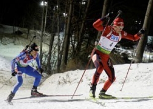 Российские биатлонисты остались в шаге от медалей