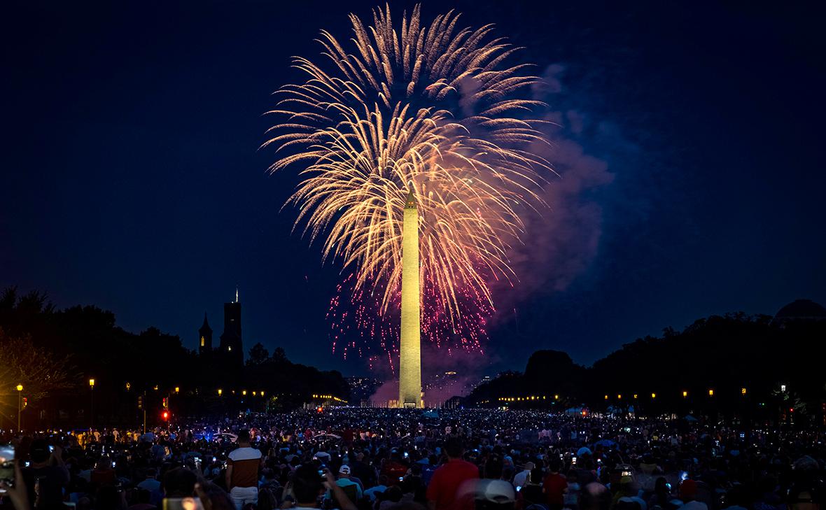 Празднование дня независимости в Вашингтоне