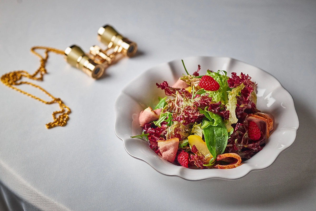 Салат с уткой