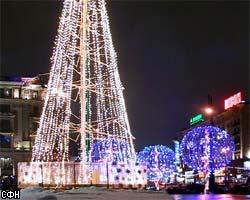 Новый год обойдется Москве в 100 млн рублей