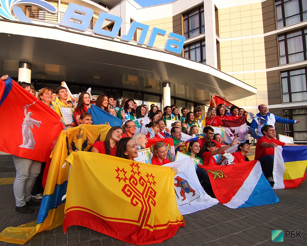 Будущие волонтеры ЧМ-2015