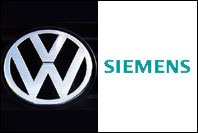 Volkswagen и Siemens создают совместно предприятие