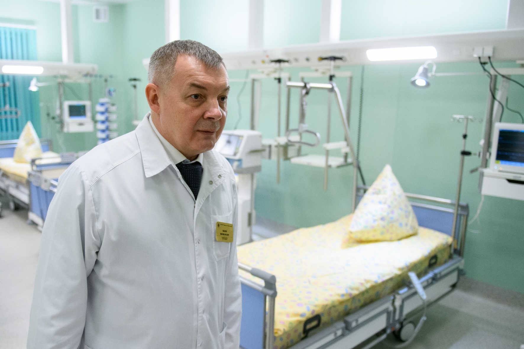 Главный врач Госпиталя для ветеранов войн Максим Кабанов
