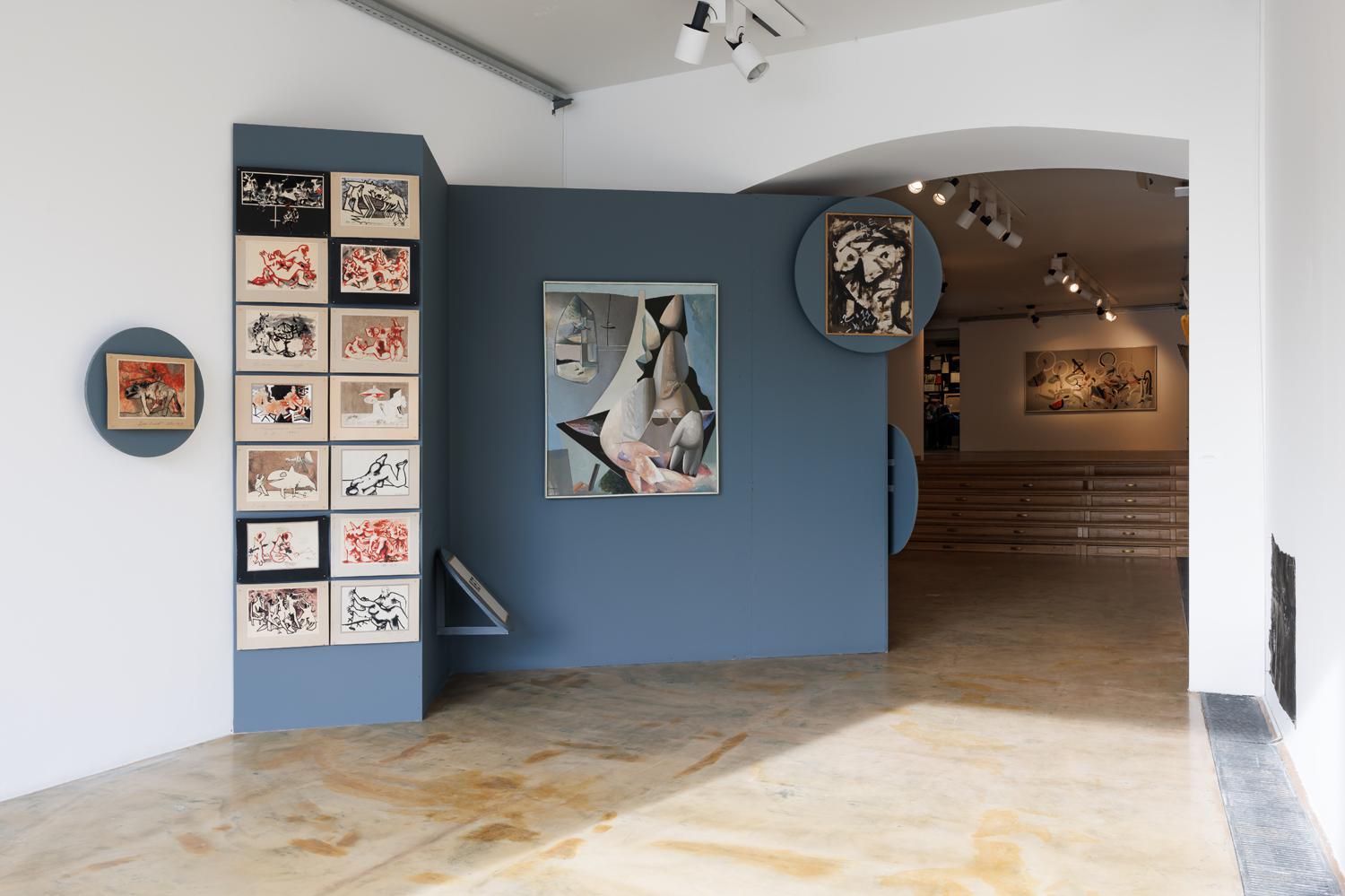 Выставка Юрия Никифорова «Разрез глаза: Штопка» в Marina Gisich Gallery