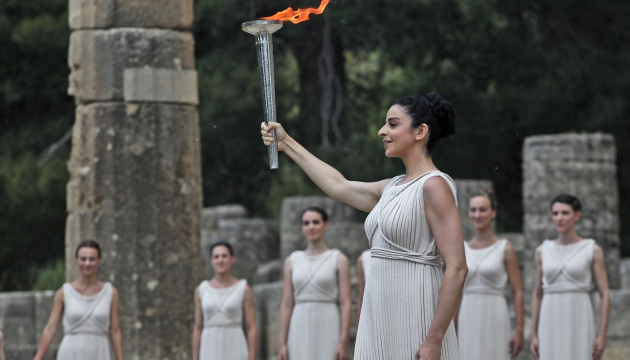 В Греции стартовала эстафета Олимпийского огня