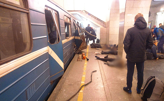 Взрыв в метрополитене Санкт-Петербурга&nbsp;
