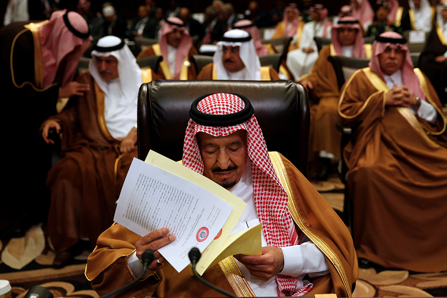 Король Саудовской Аравии Салман ибн Абдул&nbsp;Азиз Аль Сауд
