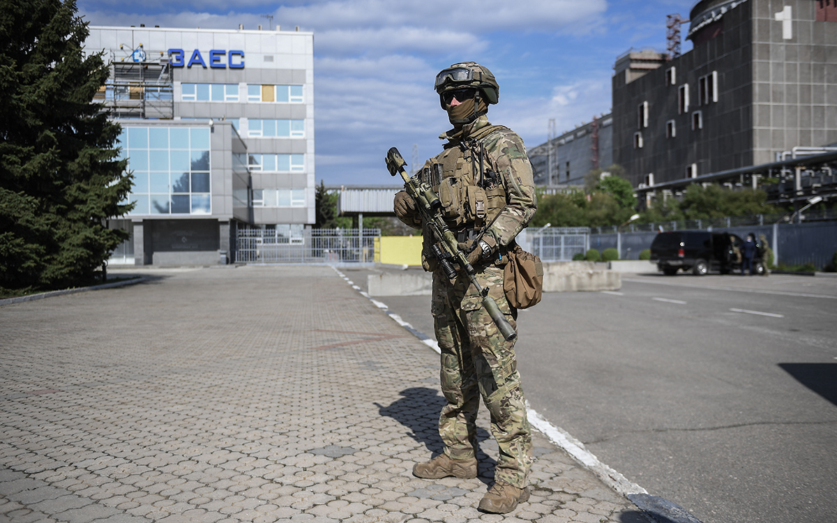 МИД увидел риск техногенной катастрофы из-за обстрелов Запорожской АЭС