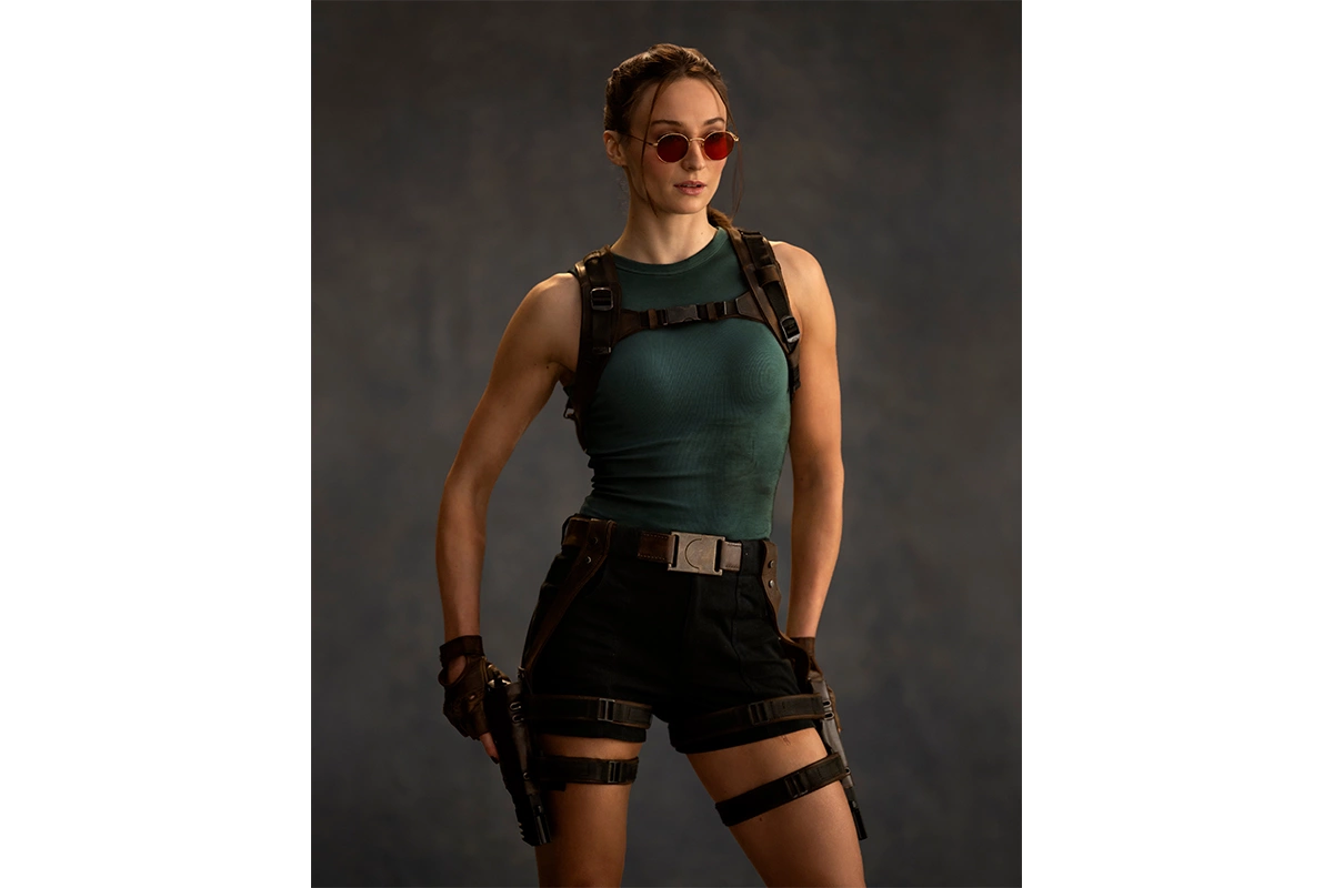 Софи Тёрнер в роли расхитительницы гробниц Лары Крофт