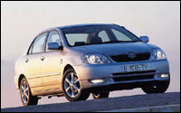 Toyota Motor Corp. увеличила продажи в РФ за 9 месяцев 2002г. на 87,8% - до 5 тыс. 413 автомобилей
