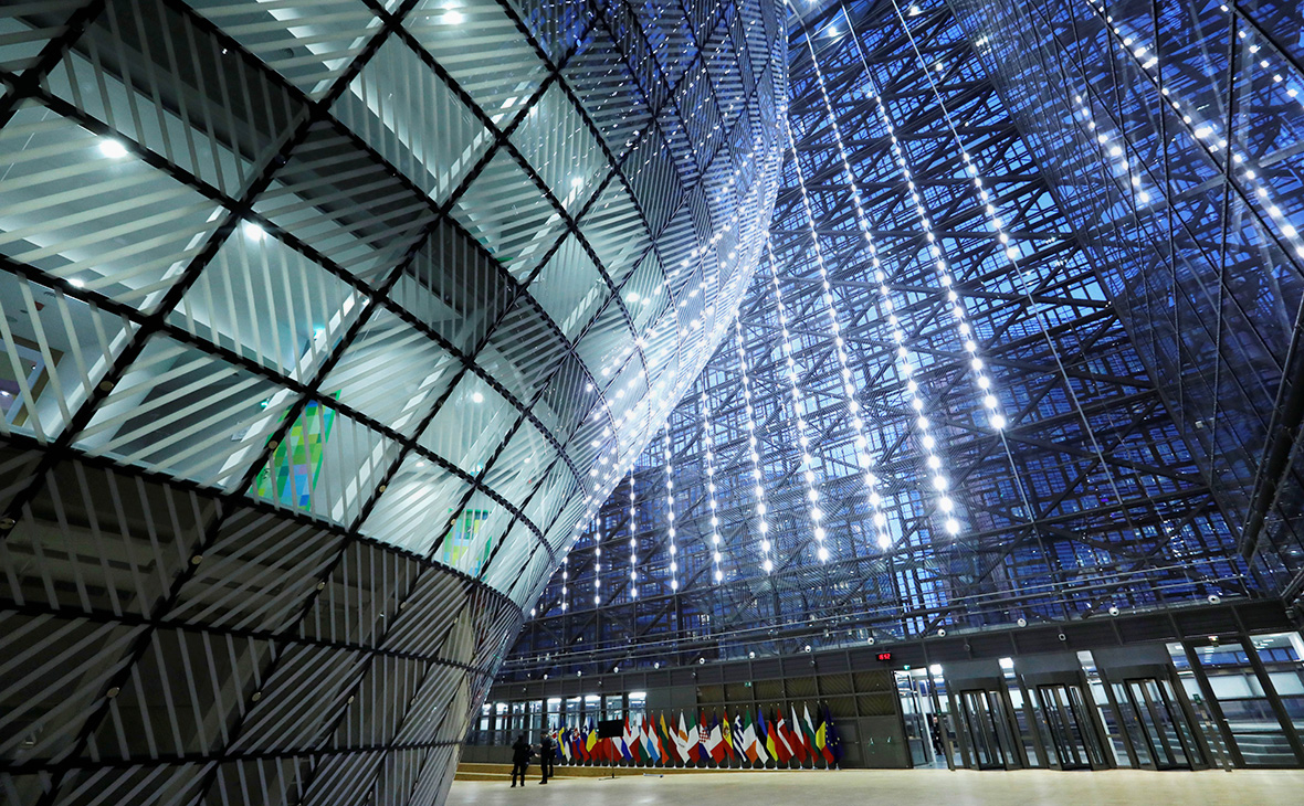 Здание Европейского Совета в Брюсселе, Бельгия