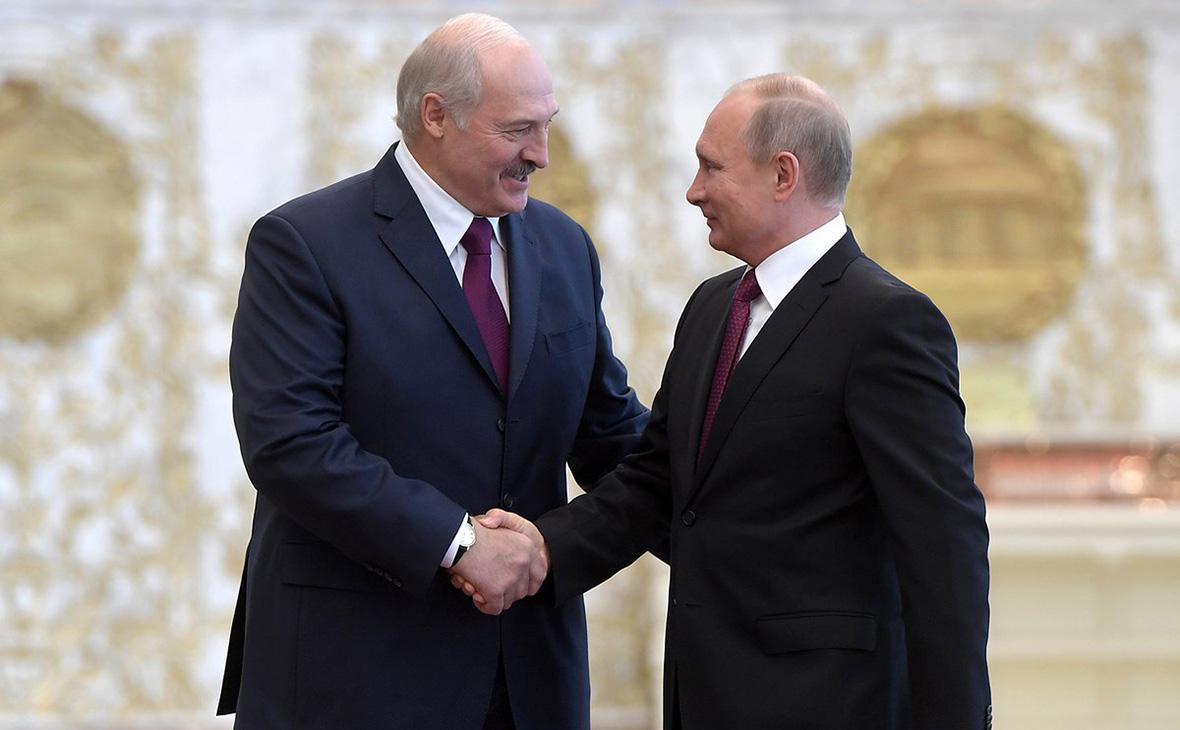 Владимир Путин и Александр&nbsp;Лукашенко
