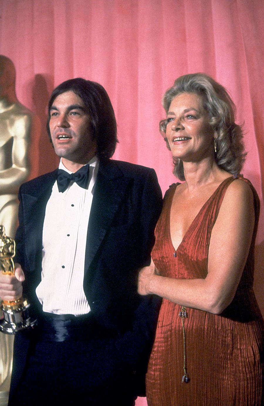 Оливер Стоун во время награждения премии «Оскар», 1979 год