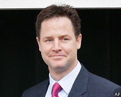 Н.Клегг стал вице-премьером в правительстве Д.Кэмерона