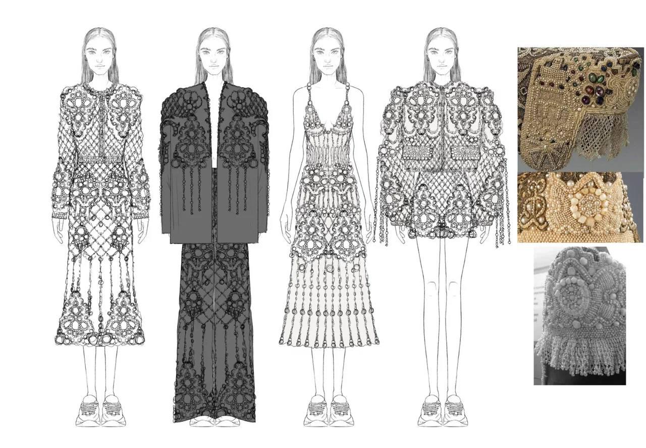 Эскизы для&nbsp;выставки &laquo;Сны Алены&raquo;