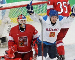 Финские хоккеисты вышли в полуфинал Олимпиады в Ванкувере